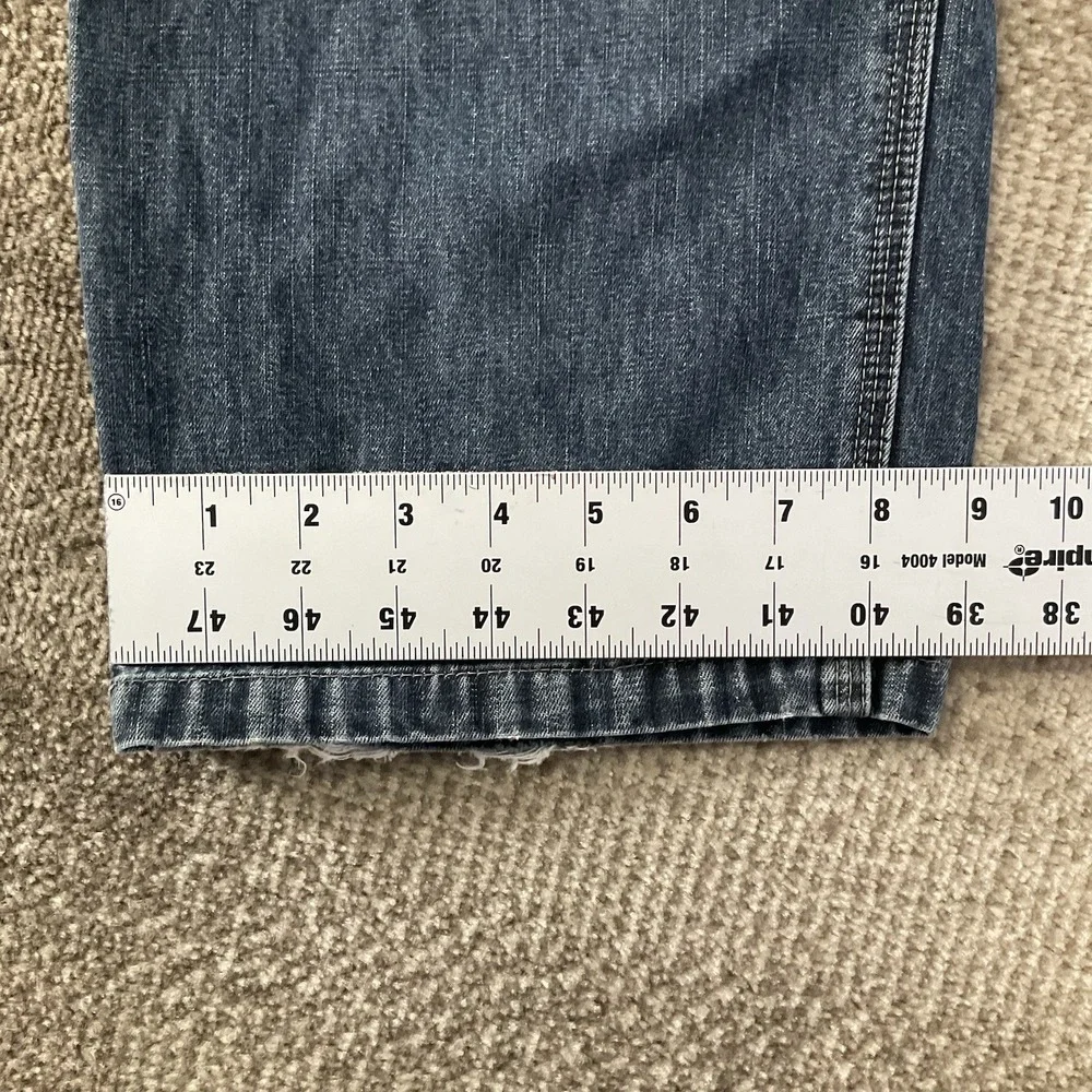 Wrangler Carpenter Jeans Mens‎ Size 38X30 Workwear Blue Denim Dark Wash